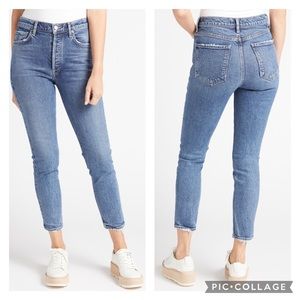 Agolde Toni Mid Rise Straight Size 27